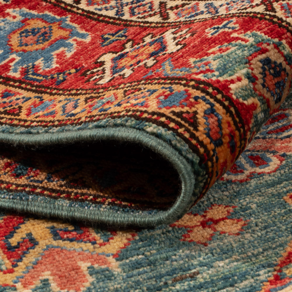 Ziegler Teppich - Kazak - 153 x 100 cm - türkis