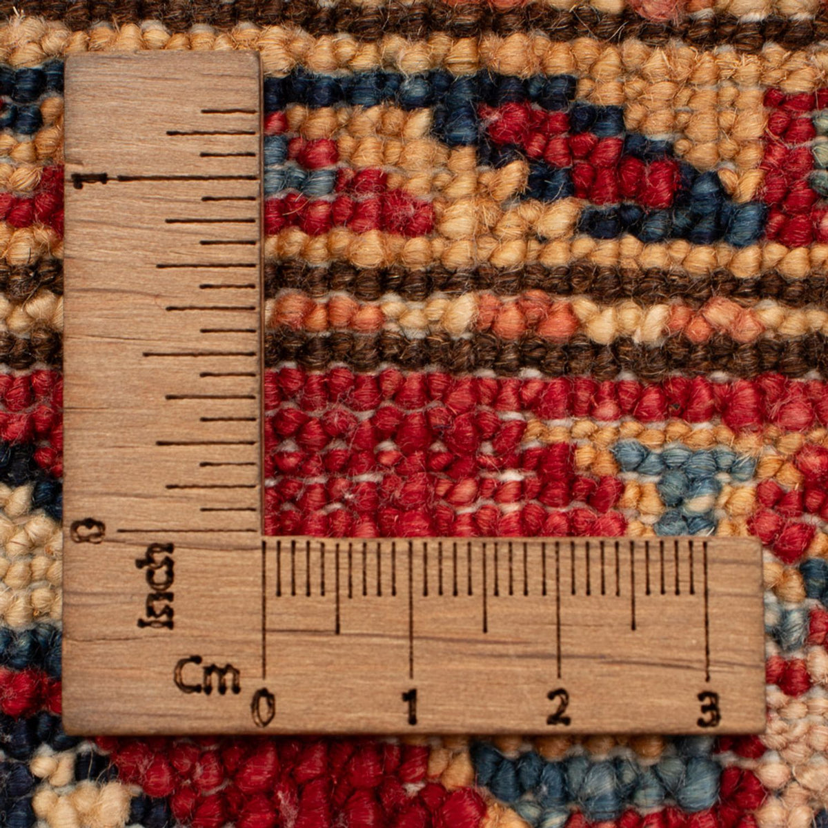 Ziegler Teppich - Kazak - Royal - 91 x 61 cm - petrolblau