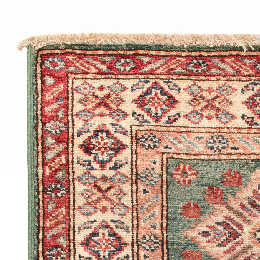 Ziegler Teppich - Kazak - Royal - 90 x 60 cm - grün
