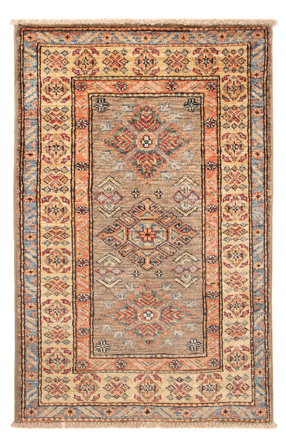 Ziegler Teppich - Kazak - Royal - 91 x 60 cm - olivgrün