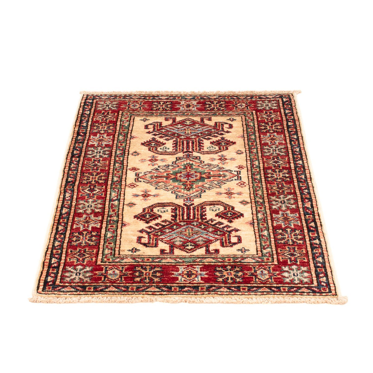Ziegler Teppich - Kazak - Royal - 88 x 61 cm - beige