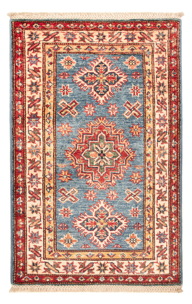 Ziegler Teppich - Kazak - Royal - 94 x 61 cm - blau
