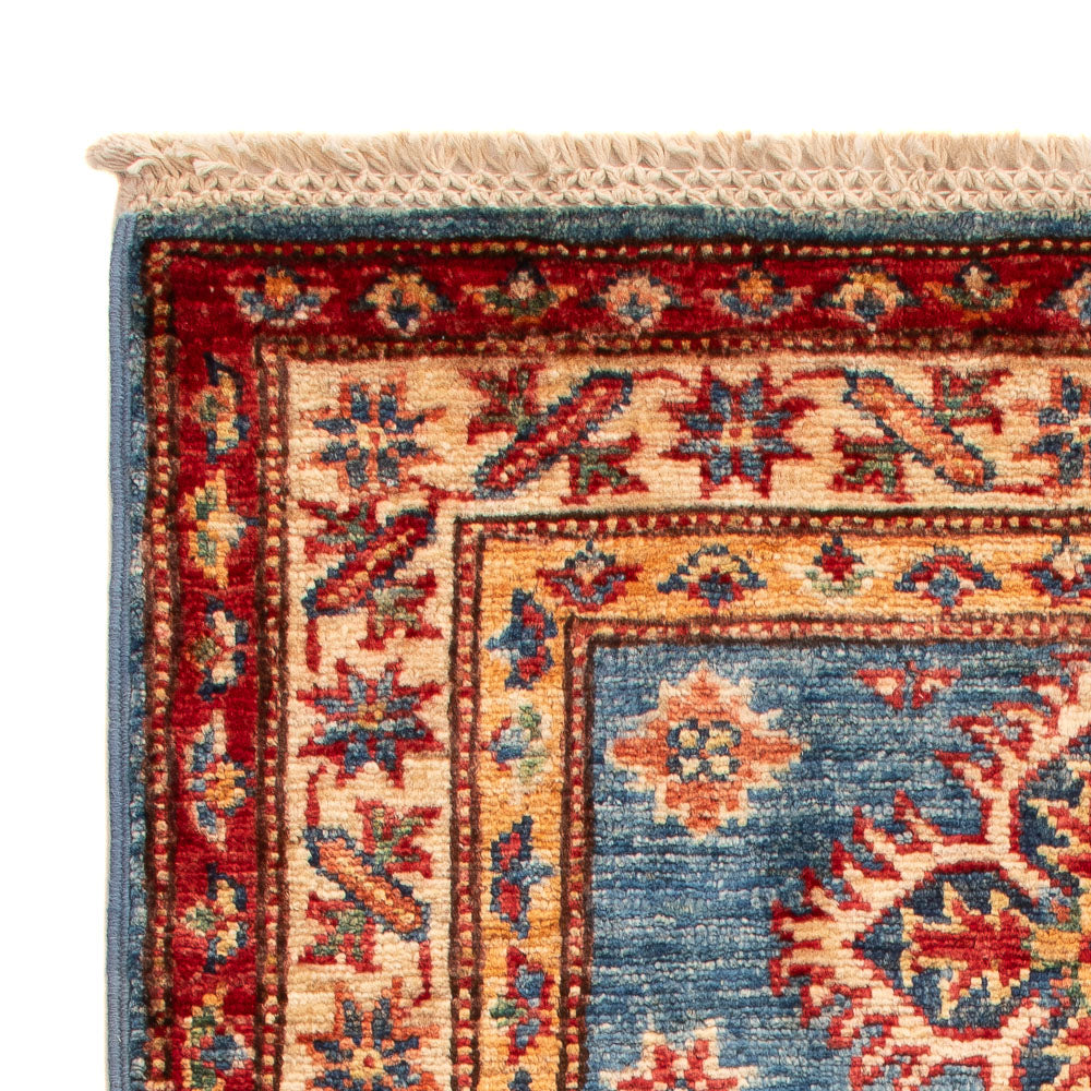 Ziegler Teppich - Kazak - Royal - 94 x 58 cm - blau