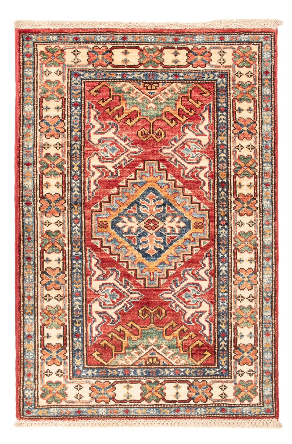 Ziegler Teppich - Kazak - Royal - 88 x 60 cm - rot