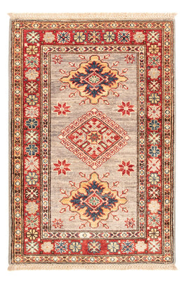 Ziegler Teppich - Kazak - Royal - 92 x 61 cm - hellgrau