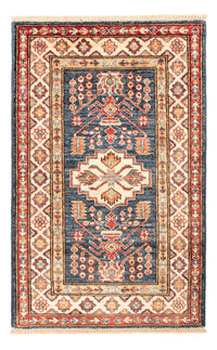 Ziegler Teppich - Kazak - Royal - 95 x 60 cm - petrolblau