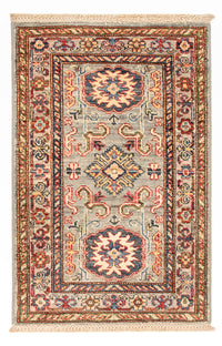 Ziegler Teppich - Kazak - Royal - 88 x 56 cm - hellgrün