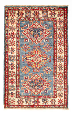 Ziegler Teppich - Kazak - Royal - 99 x 62 cm - blau