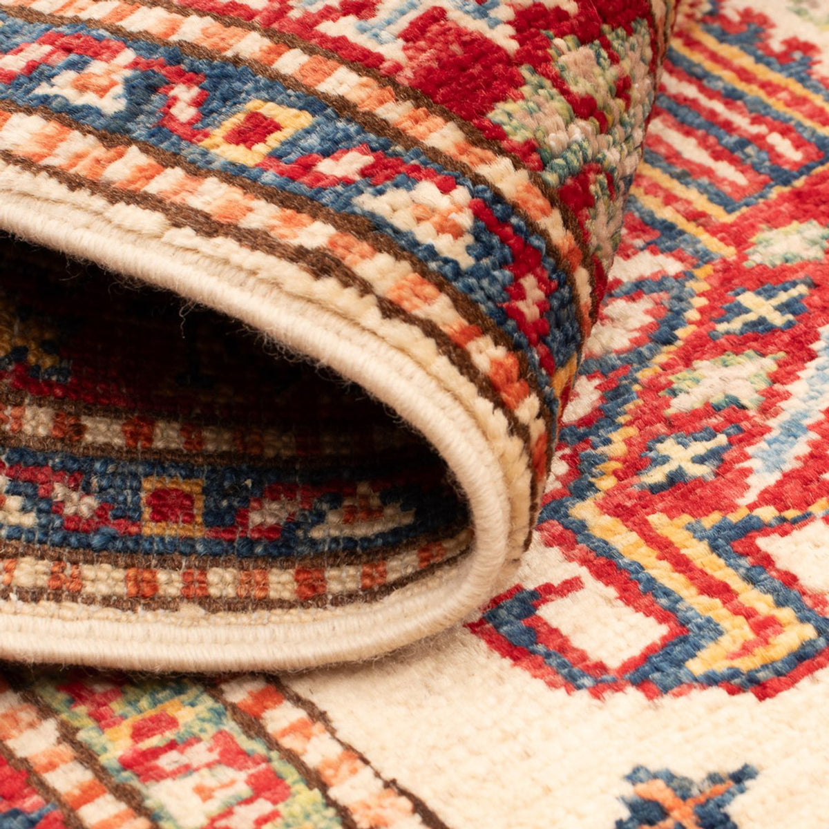 Ziegler Teppich - Kazak - Royal - 90 x 61 cm - beige