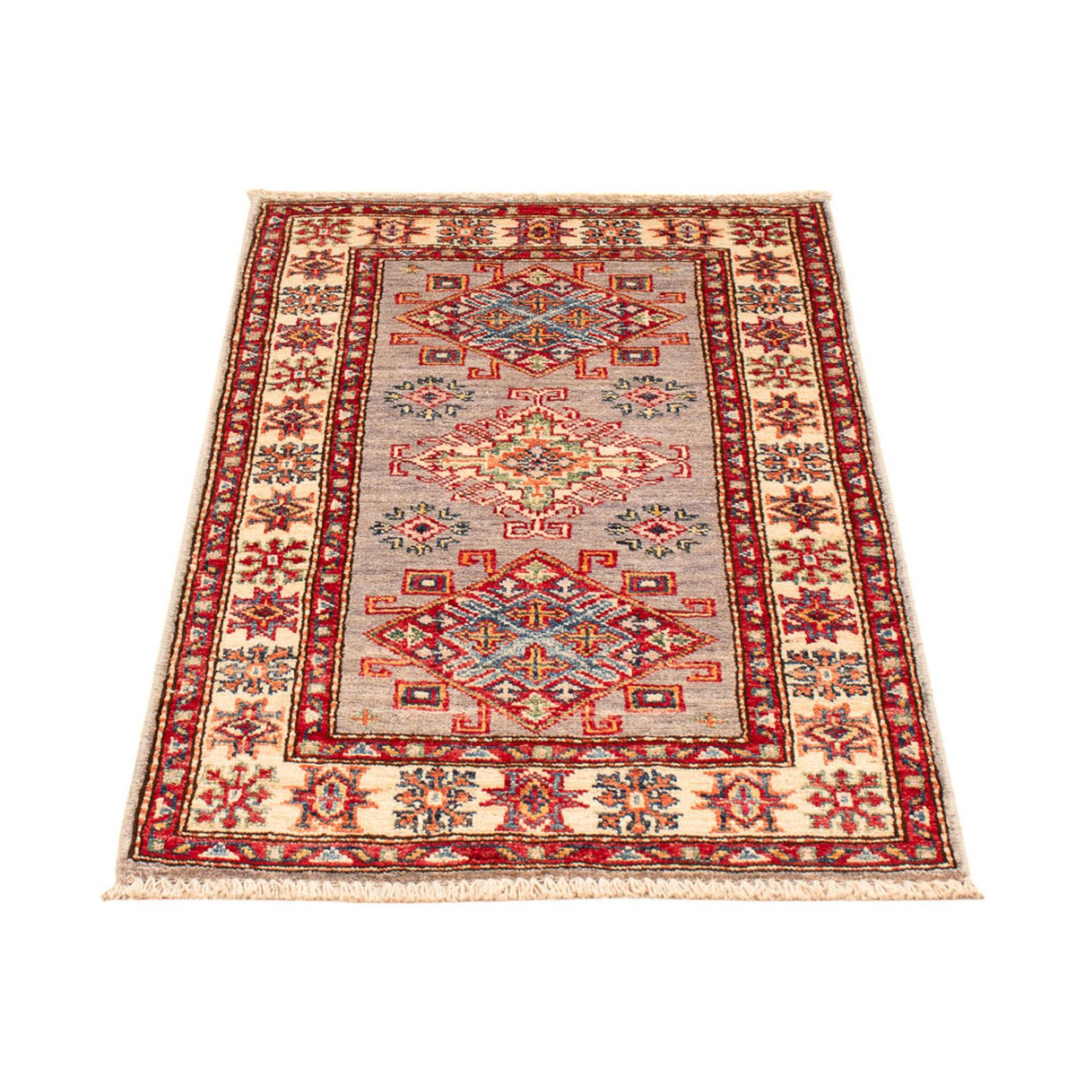 Ziegler Teppich - Kazak - Royal - 88 x 57 cm - beige