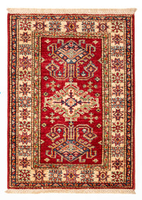 Ziegler Teppich - Kazak - Royal - 85 x 62 cm - rot