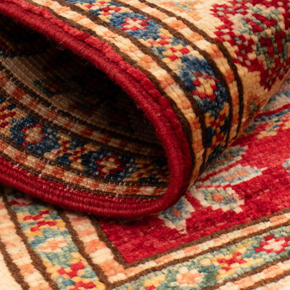 Ziegler Teppich - Kazak - Royal - 90 x 60 cm - rot