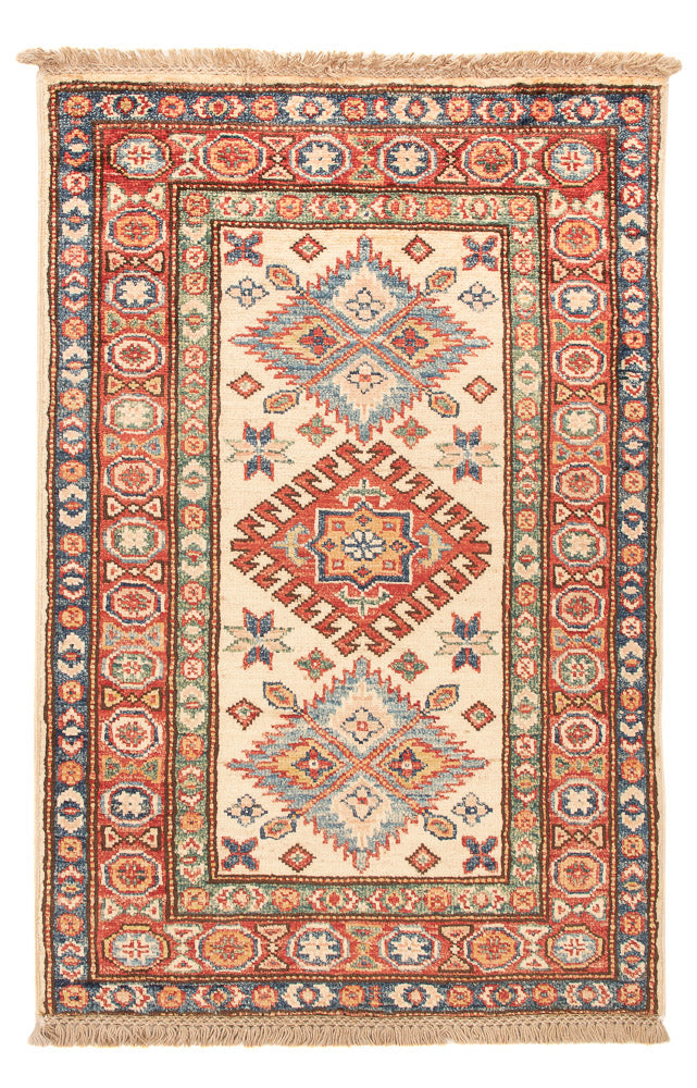 Ziegler Teppich - Kazak - Royal - 91 x 57 cm - beige