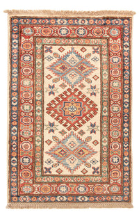 Ziegler Teppich - Kazak - Royal - 91 x 57 cm - beige