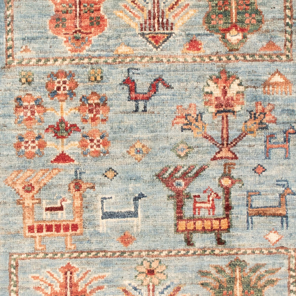 Ziegler Teppich - Ariana - 120 x 77 cm - hellblau