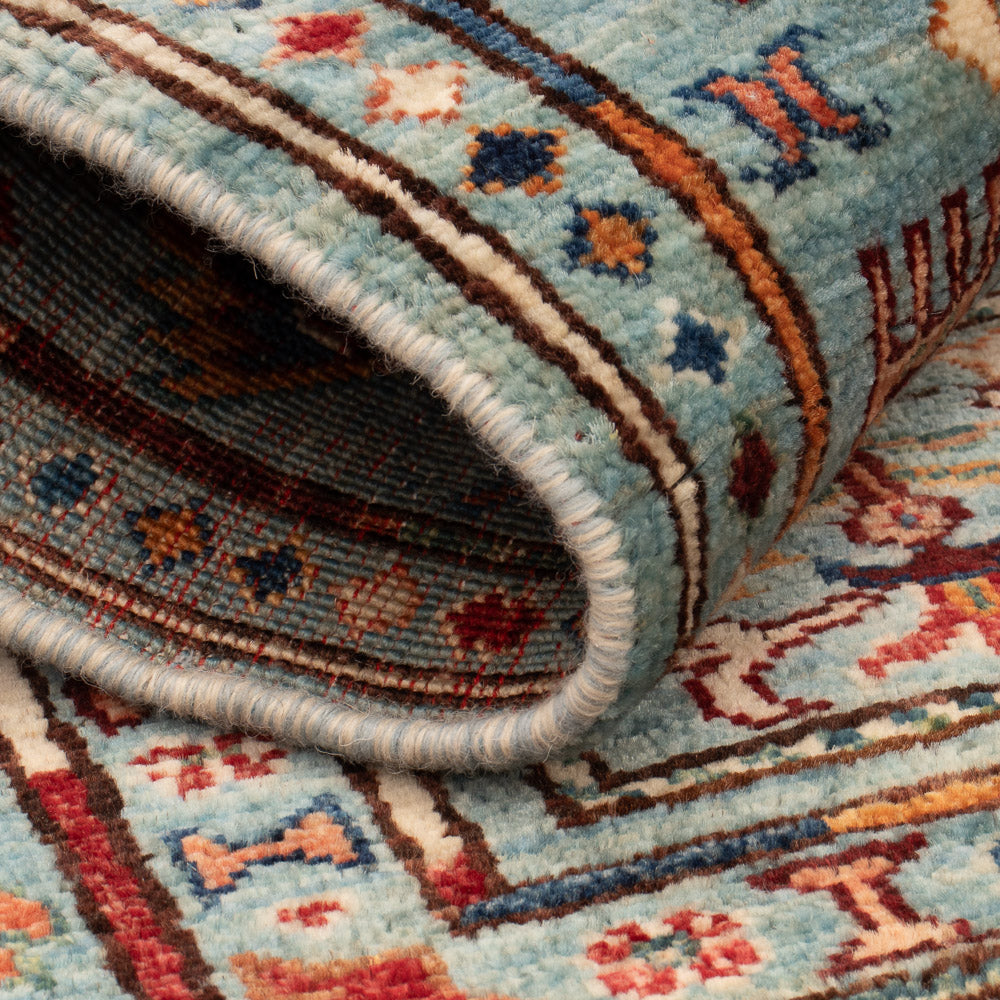 Ziegler Teppich - Ariana - 115 x 84 cm - türkis