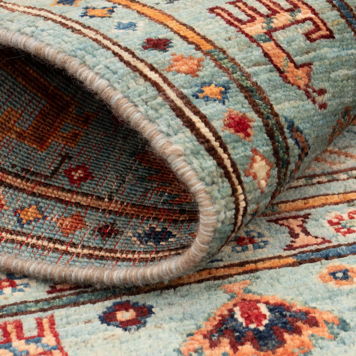 Ziegler Teppich - Ariana - 119 x 85 cm - türkis