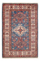 Ziegler Teppich - Kazak - Royal - 123 x 83 cm - blau