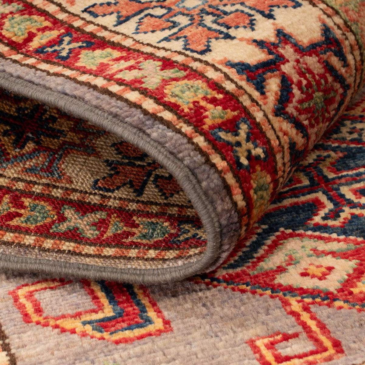 Ziegler Teppich - Kazak - Royal - 122 x 81 cm - taupe