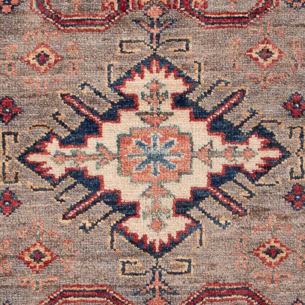 Ziegler Teppich - Kazak - Royal - 122 x 82 cm - taupe