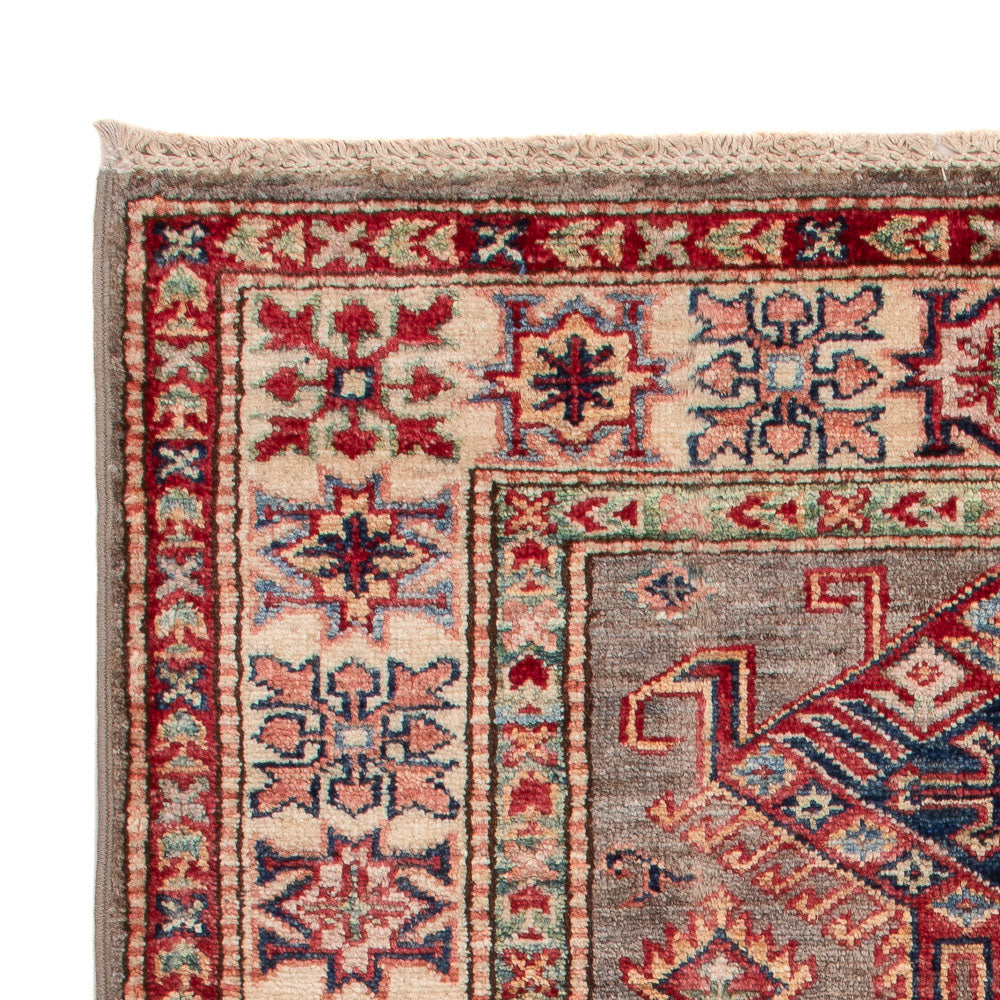 Ziegler Teppich - Kazak - Royal - 122 x 82 cm - taupe