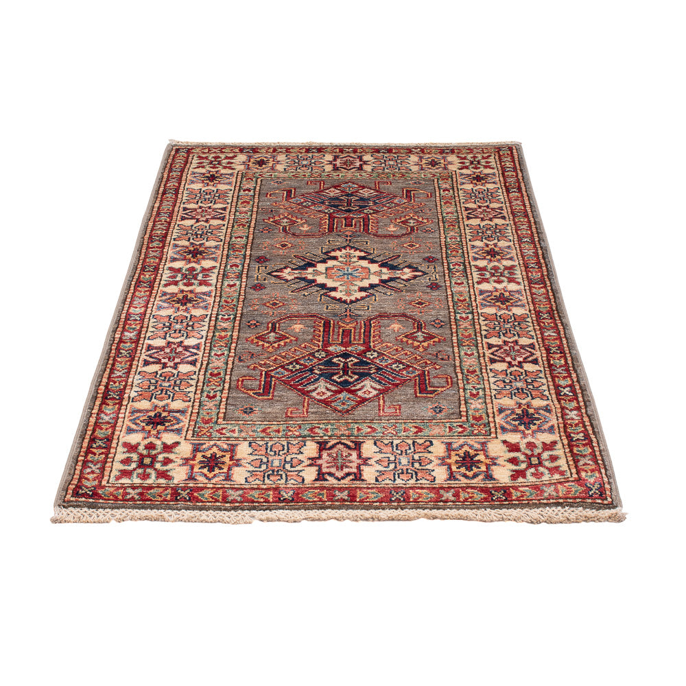 Ziegler Teppich - Kazak - Royal - 122 x 82 cm - taupe