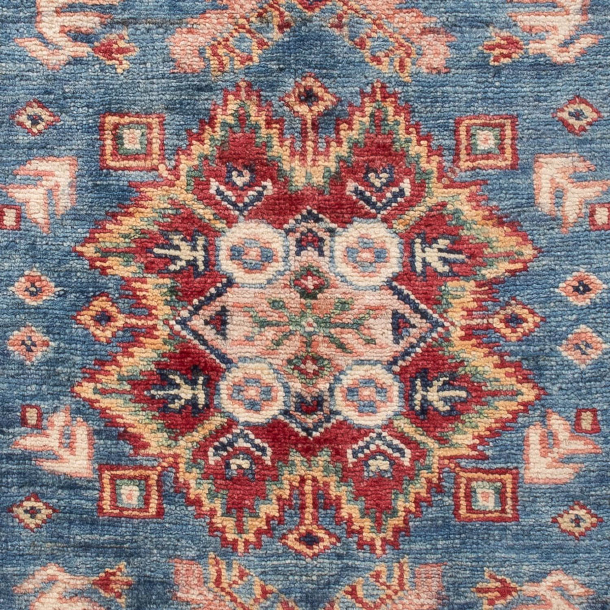 Ziegler Teppich - Kazak - Royal - 122 x 80 cm - blau