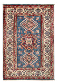 Ziegler Teppich - Kazak - Royal - 121 x 81 cm - blau