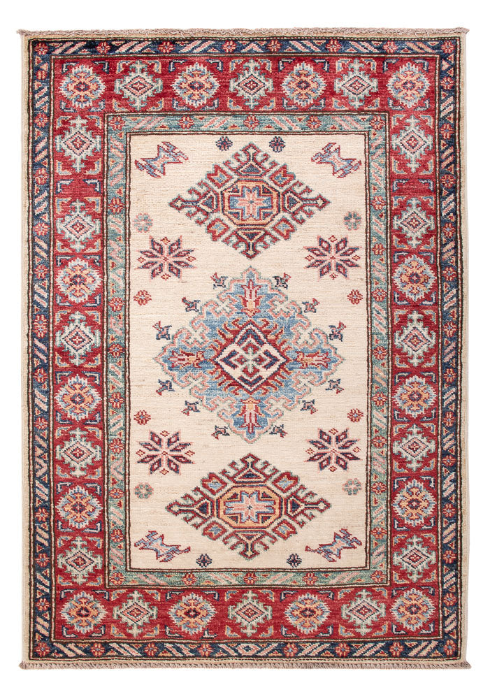 Ziegler Teppich - Kazak - Royal - 118 x 82 cm - beige