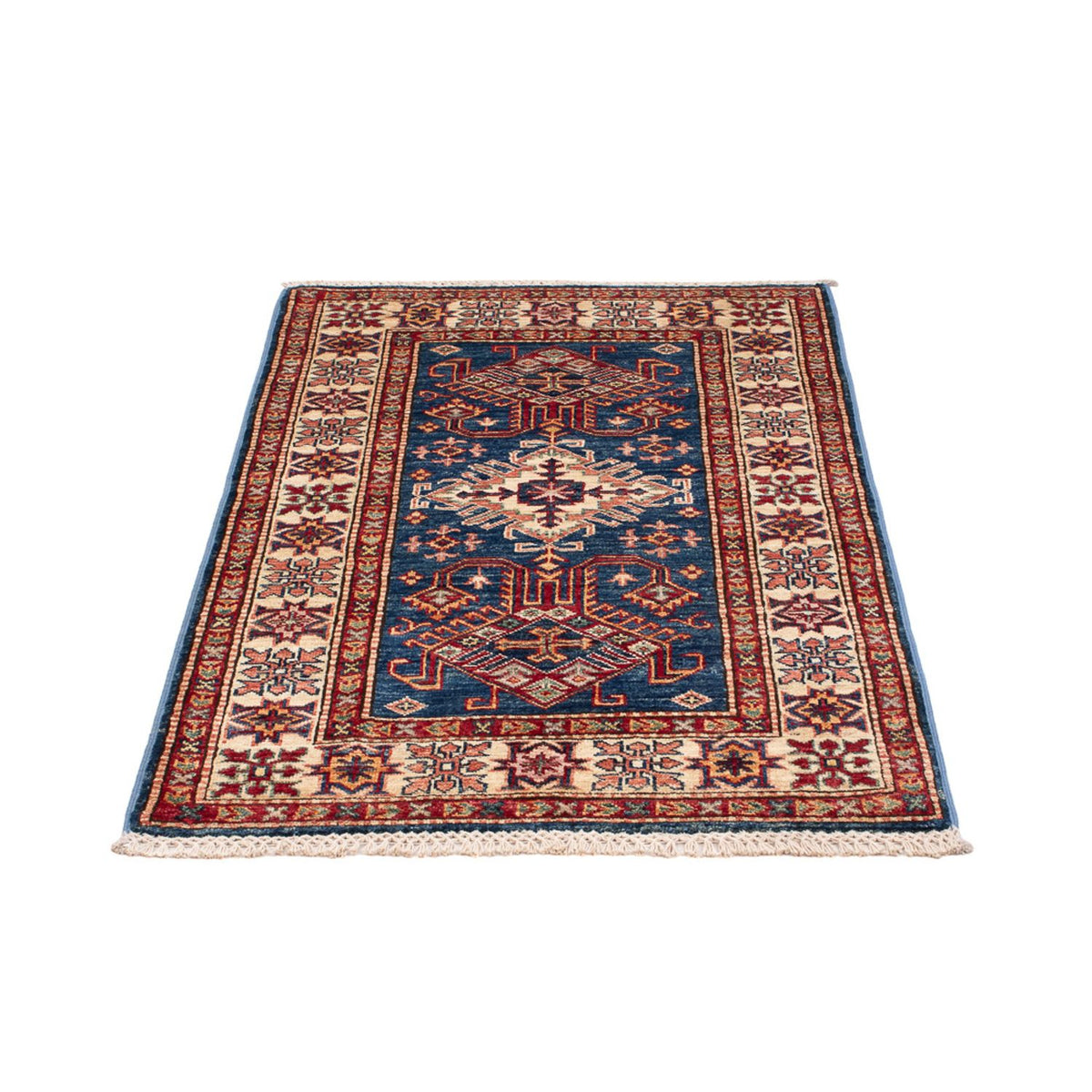 Ziegler Teppich - Kazak - Royal - 122 x 79 cm - blau