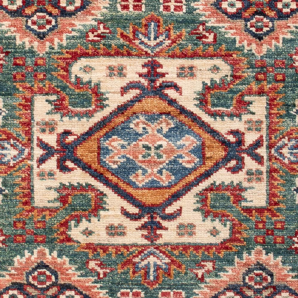 Ziegler Teppich - Kazak - Royal - 114 x 84 cm - grün