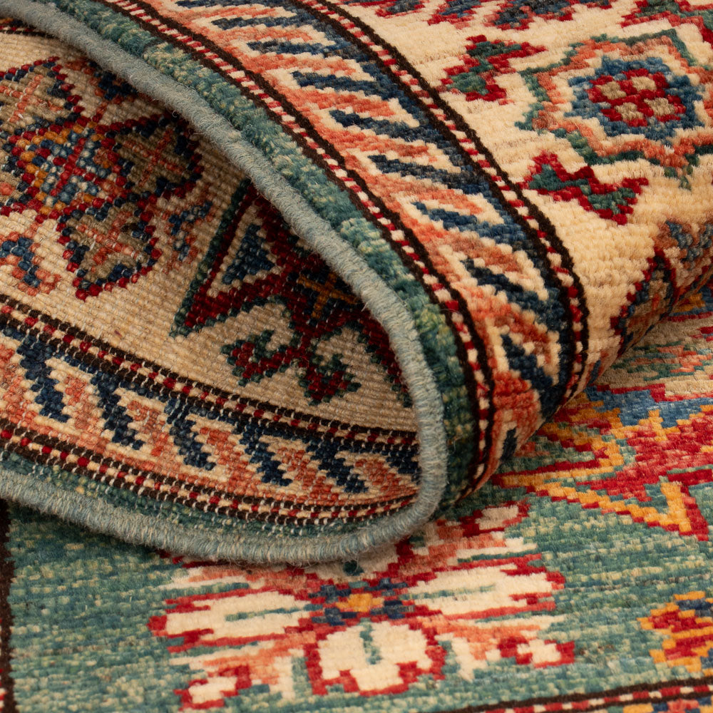 Ziegler Teppich - Kazak - Royal - 114 x 84 cm - grün