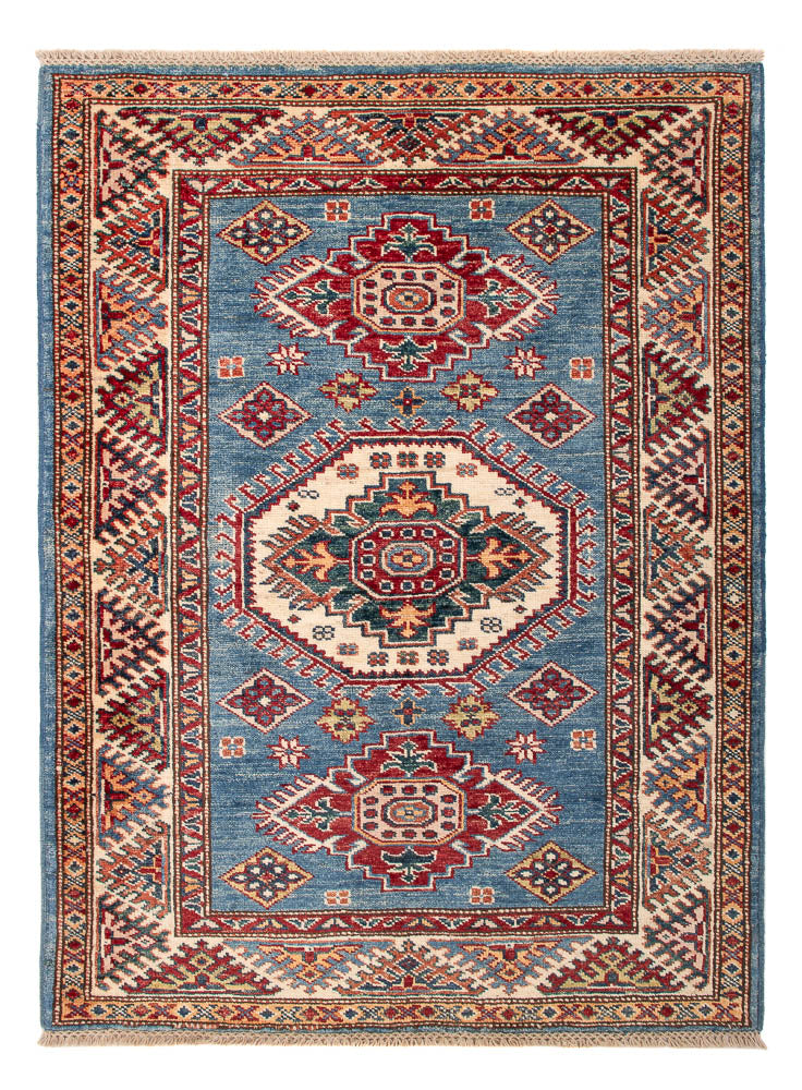 Ziegler Teppich - Kazak - Royal - 121 x 92 cm - blau