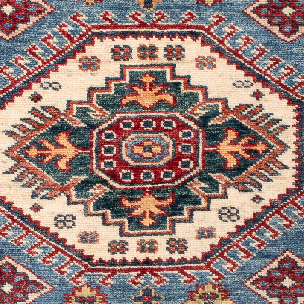 Ziegler Teppich - Kazak - Royal - 121 x 92 cm - blau