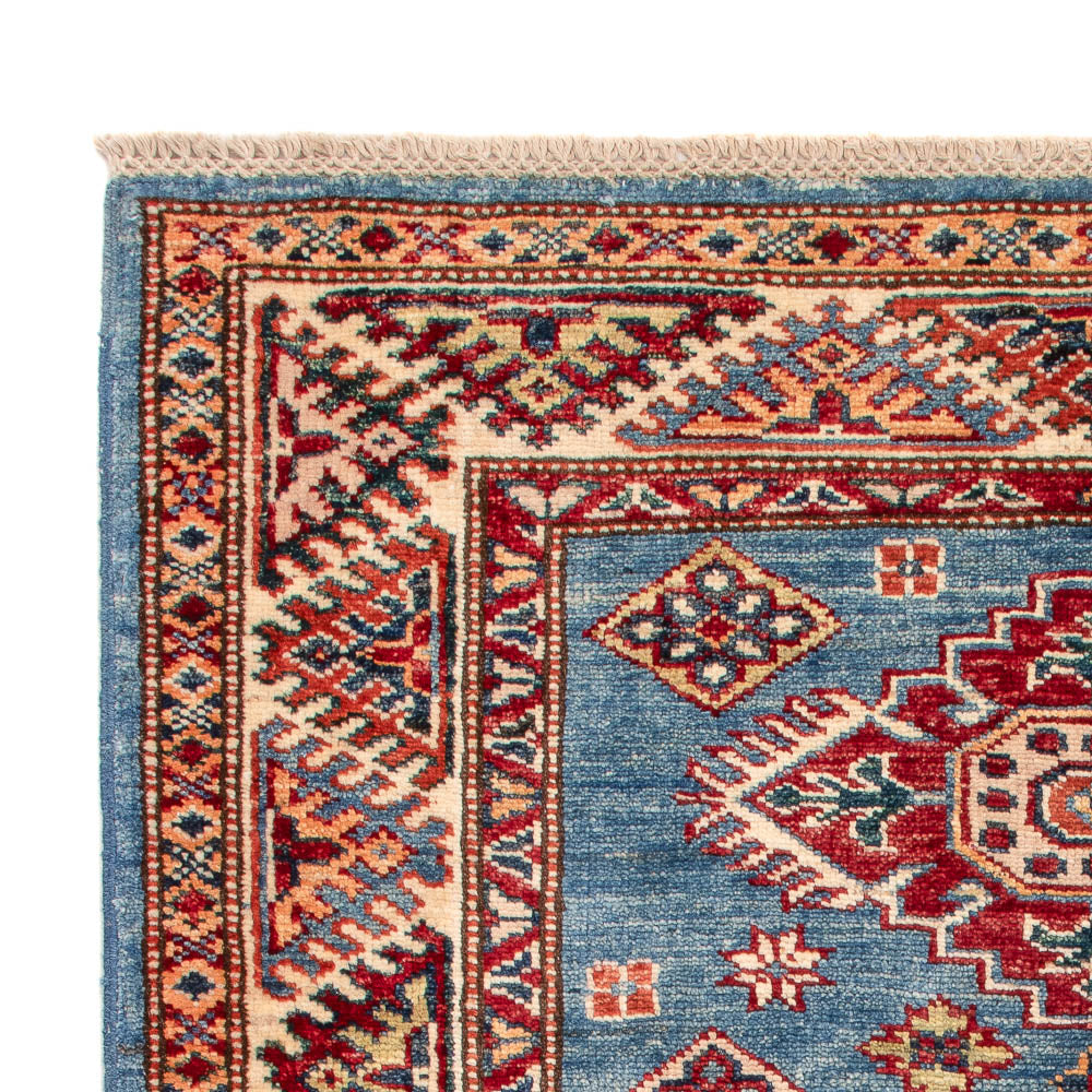 Ziegler Teppich - Kazak - Royal - 121 x 92 cm - blau