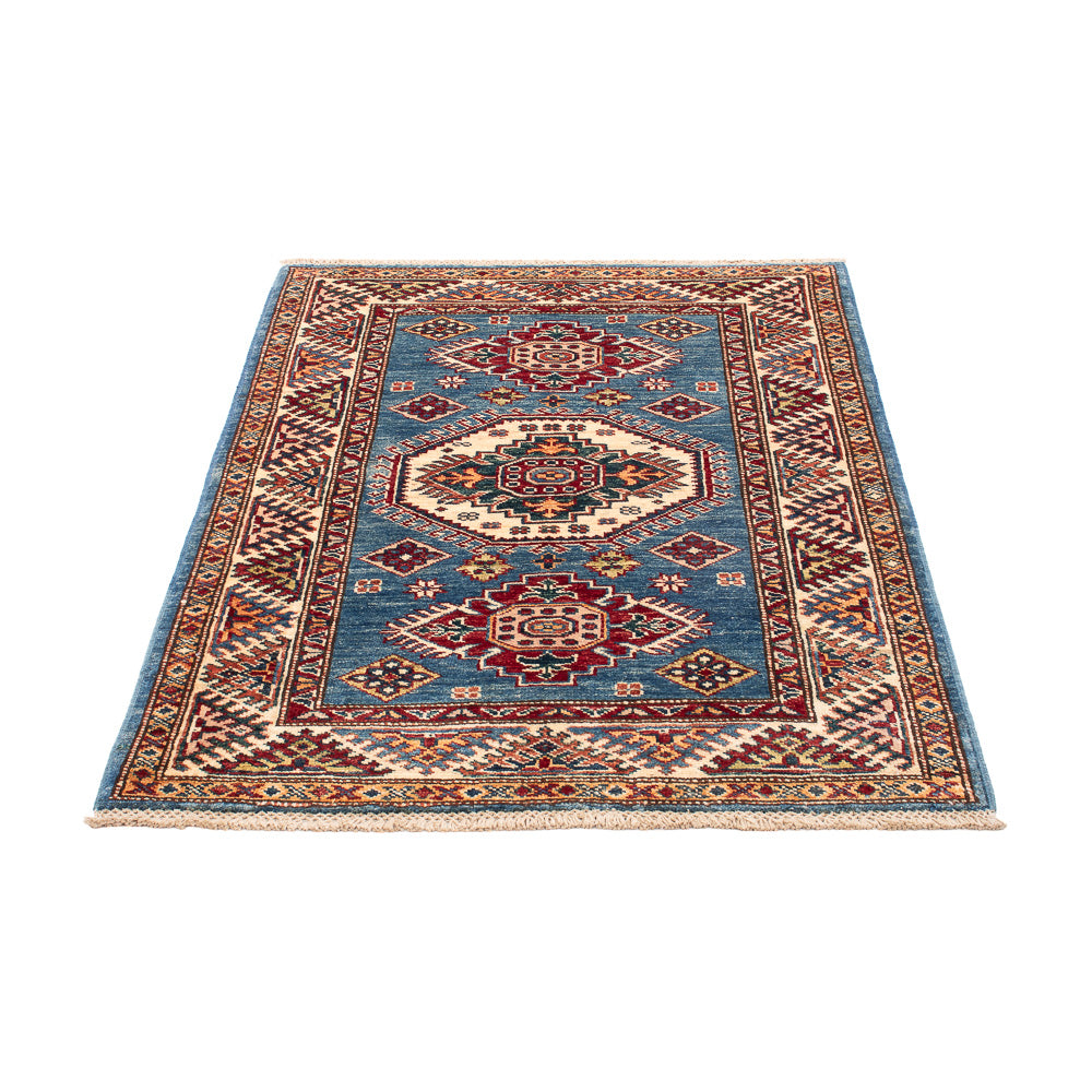 Ziegler Teppich - Kazak - Royal - 121 x 92 cm - blau