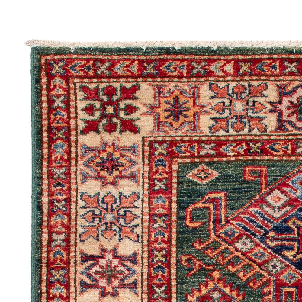 Ziegler Teppich - Kazak - Royal - 119 x 78 cm - grün