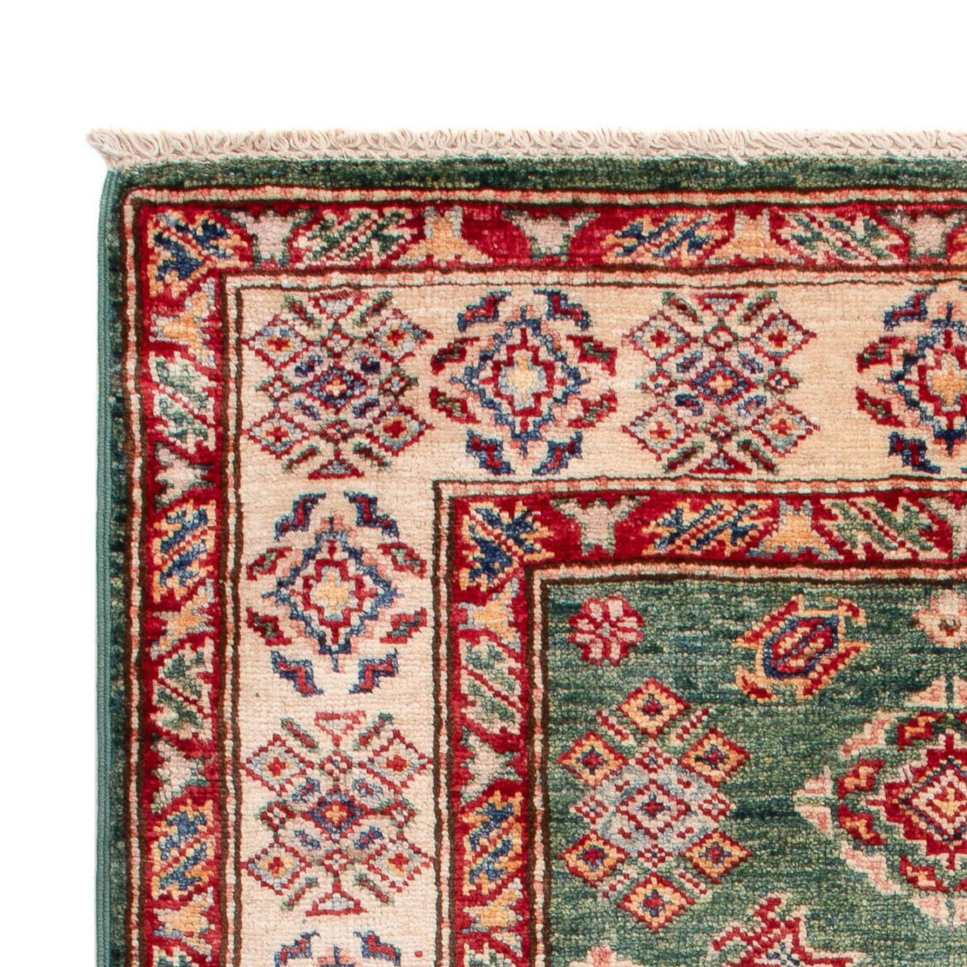 Ziegler Teppich - Kazak - Royal - 122 x 80 cm - grün