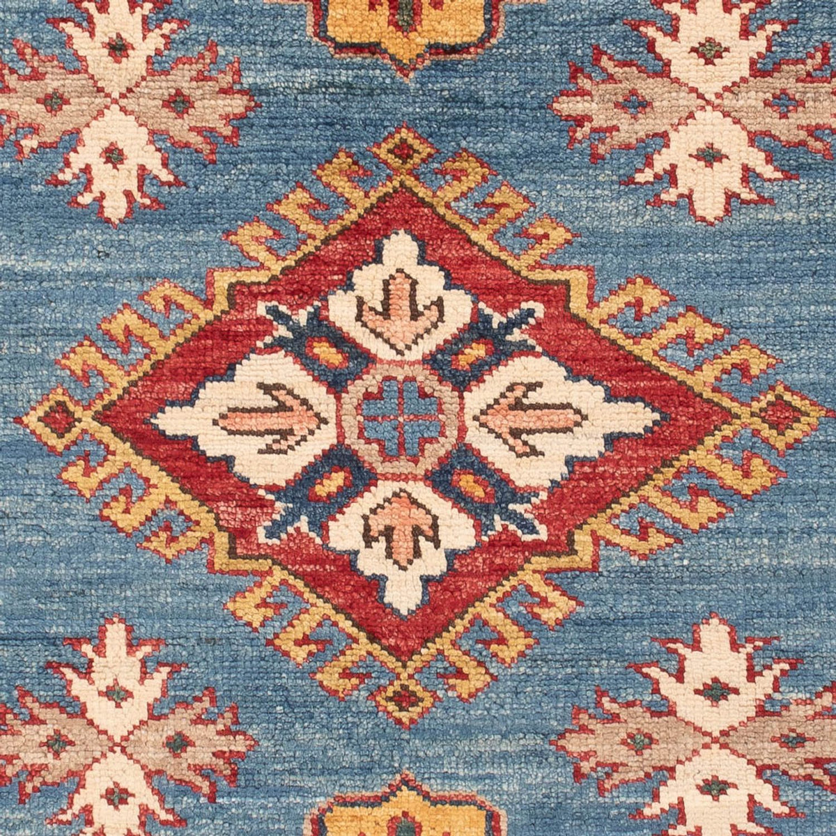 Ziegler Teppich - Kazak - Royal - 121 x 82 cm - blau