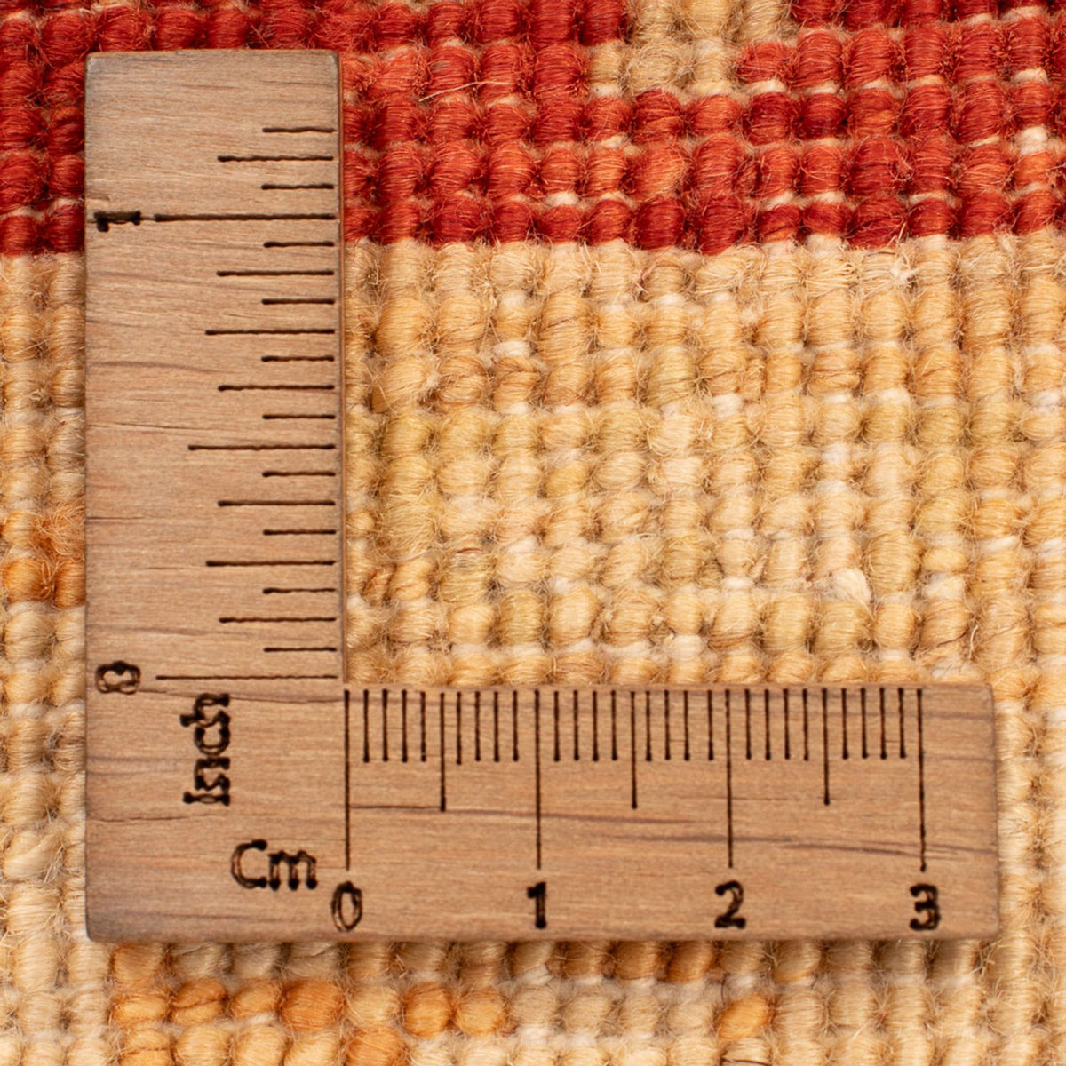 Ziegler Teppich - 125 x 80 cm - dunkelrot