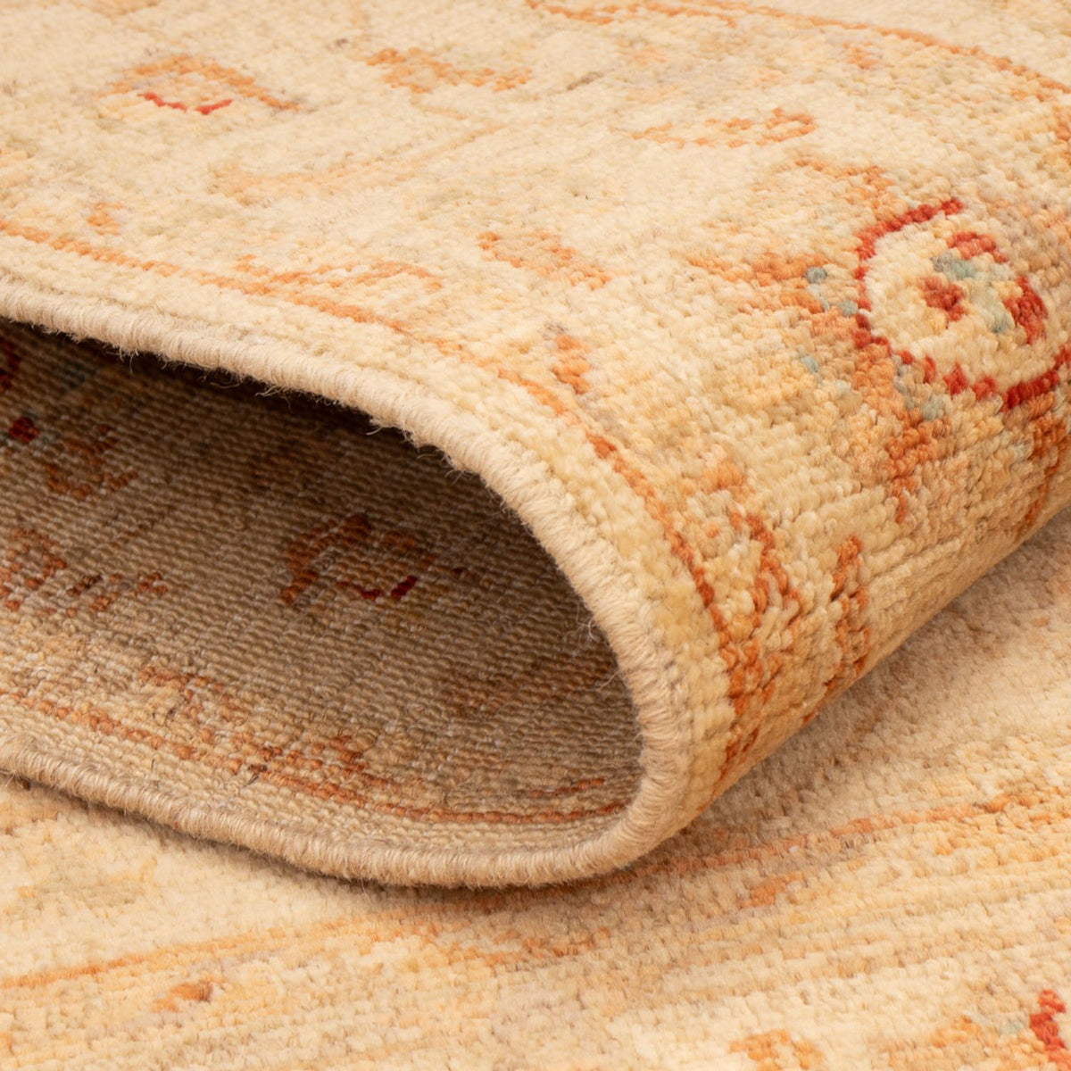 Ziegler Teppich - 126 x 78 cm - beige