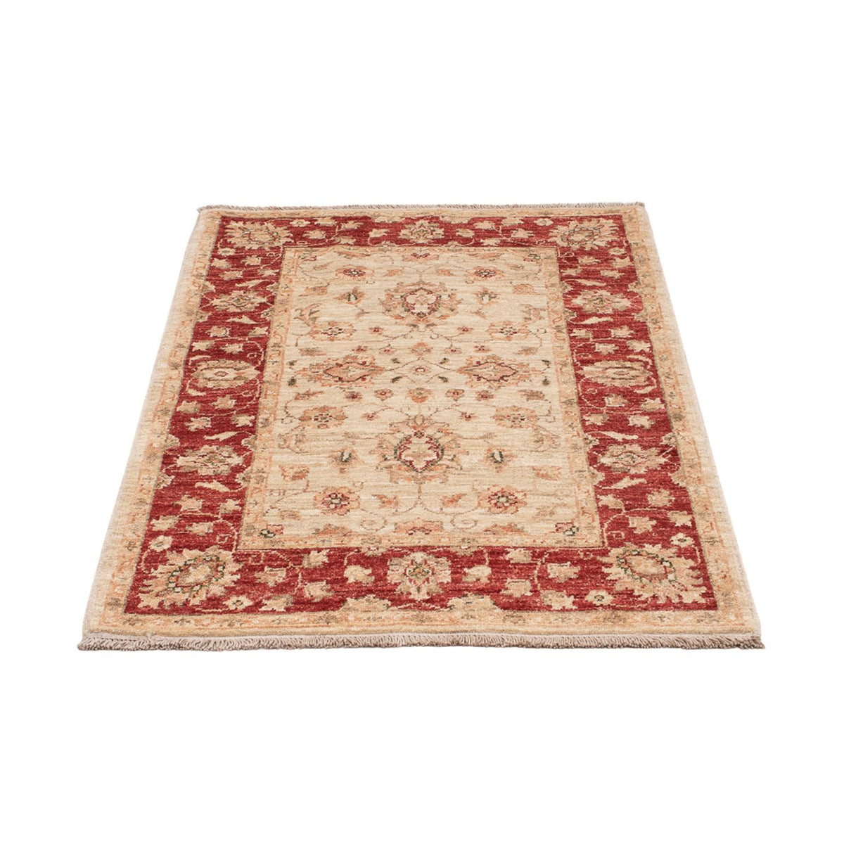 Ziegler Teppich - 124 x 84 cm - beige