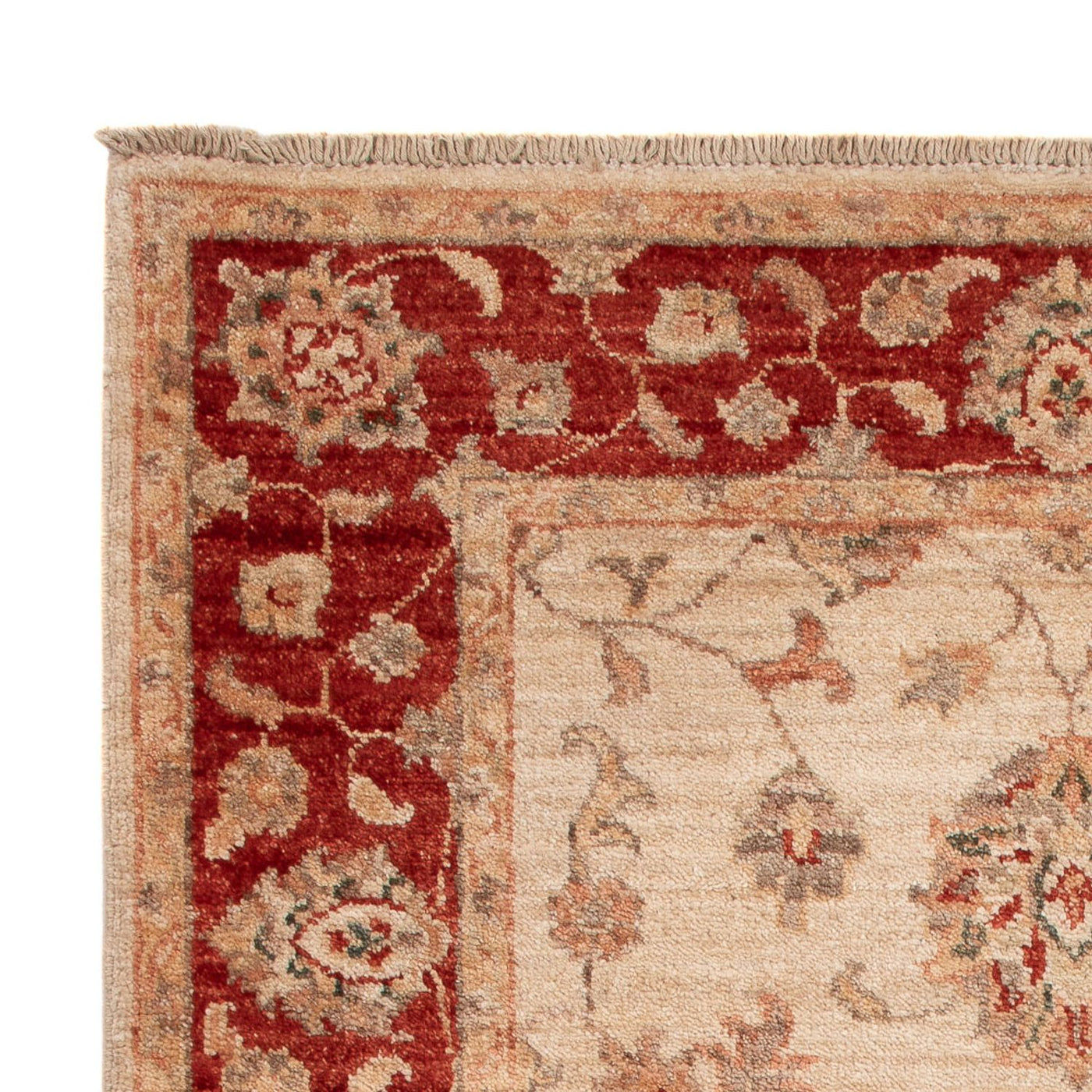 Ziegler Teppich - 123 x 85 cm - beige