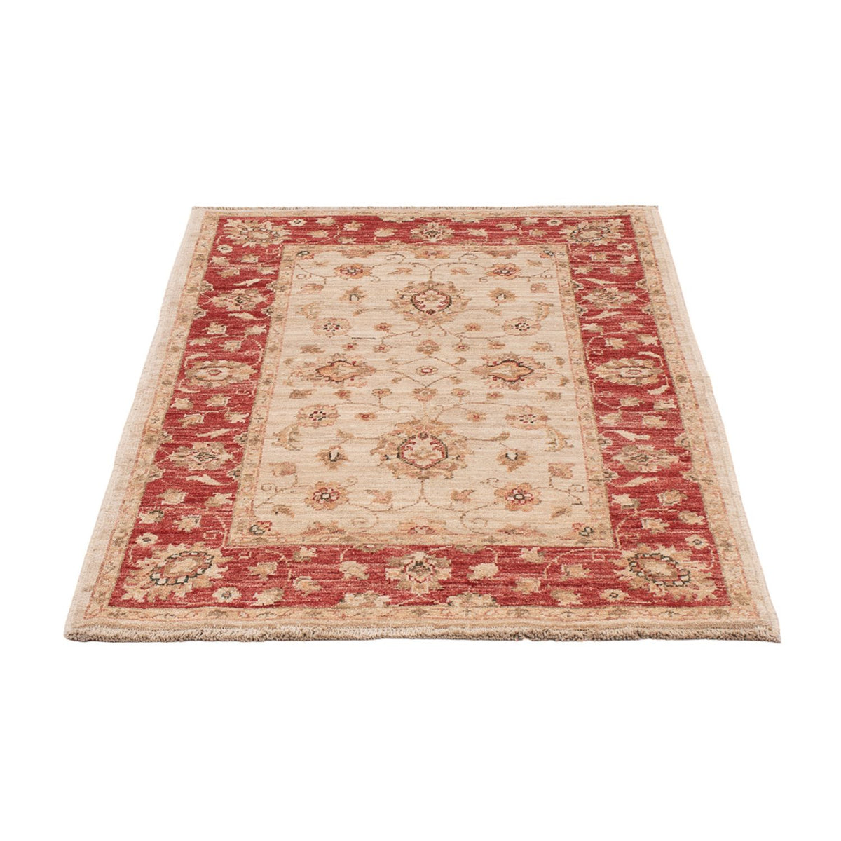 Ziegler Teppich - 123 x 84 cm - beige