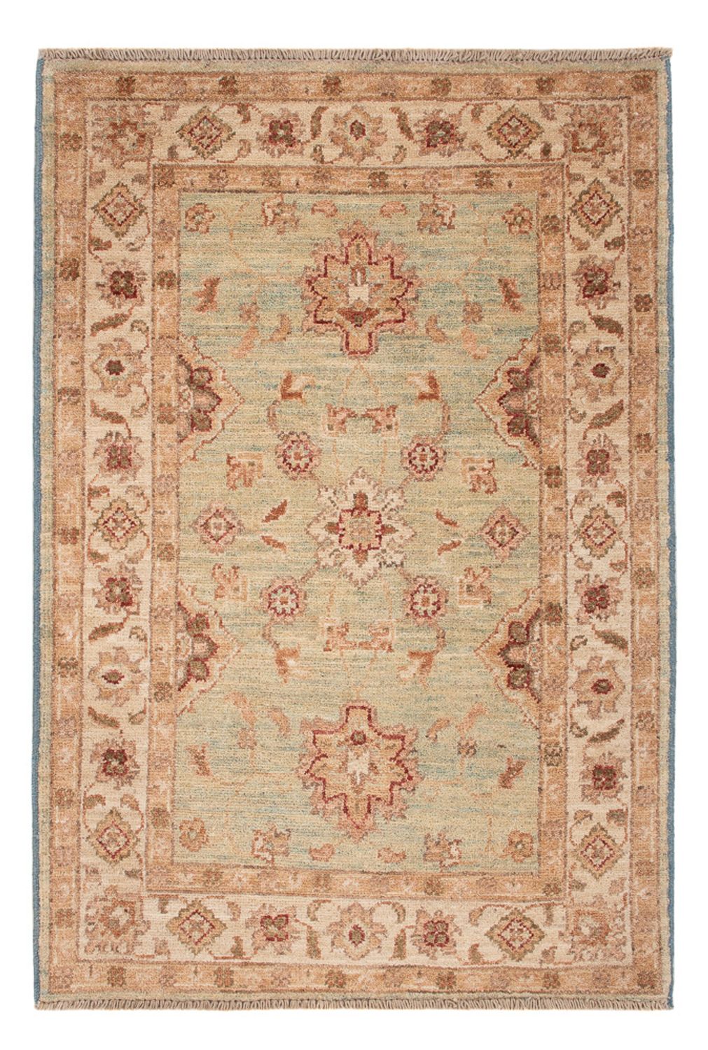 Ziegler Teppich - 105 x 73 cm - beige