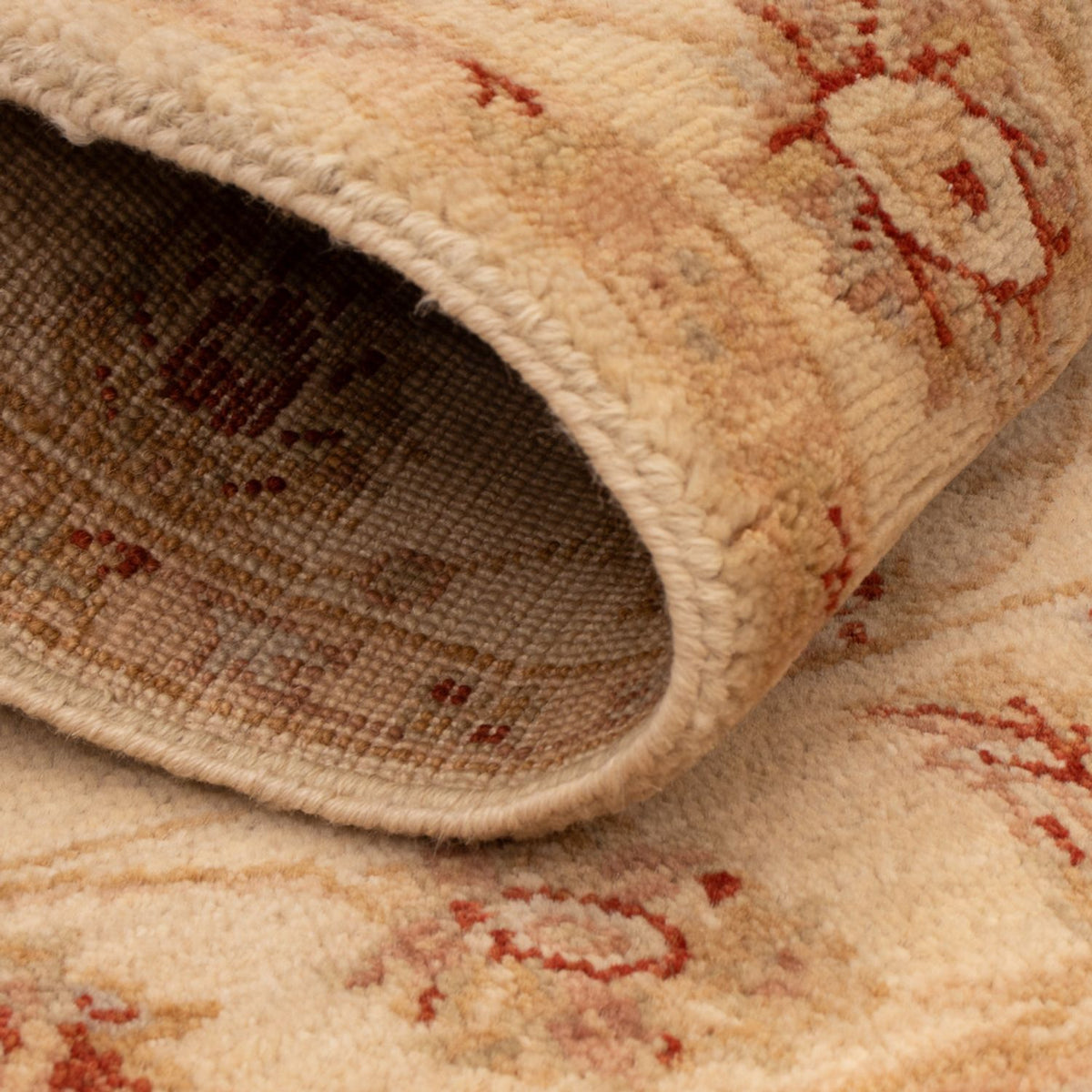 Ziegler Teppich - 120 x 80 cm - beige