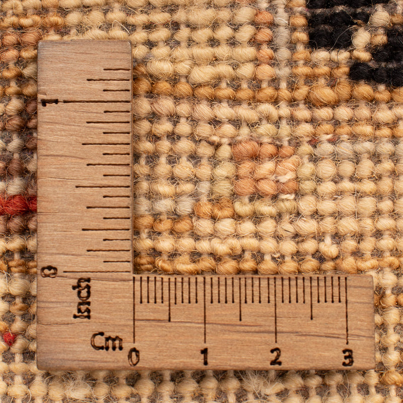 Ziegler Teppich - 120 x 80 cm - schwarz