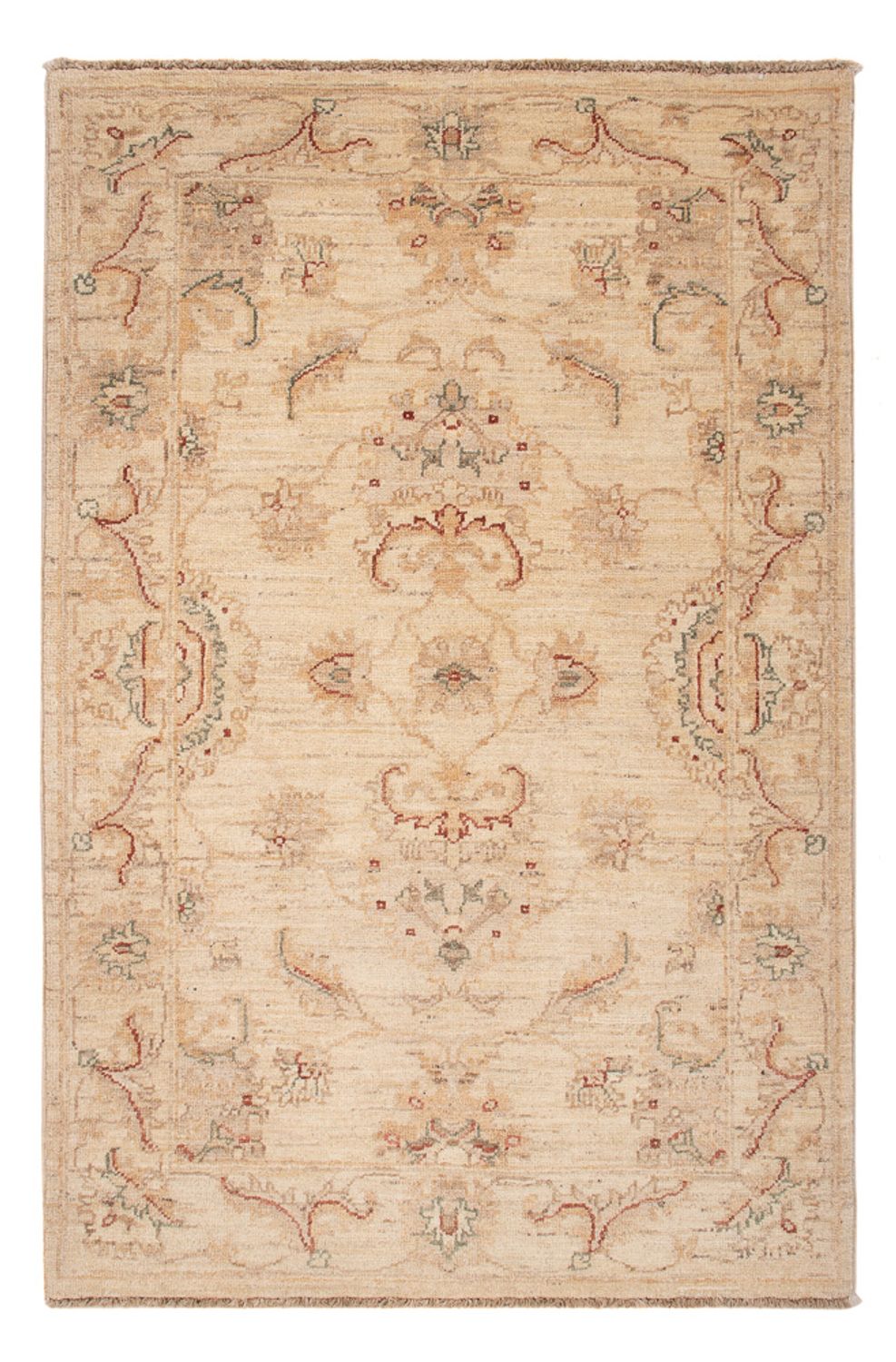 Ziegler Teppich - 119 x 79 cm - beige