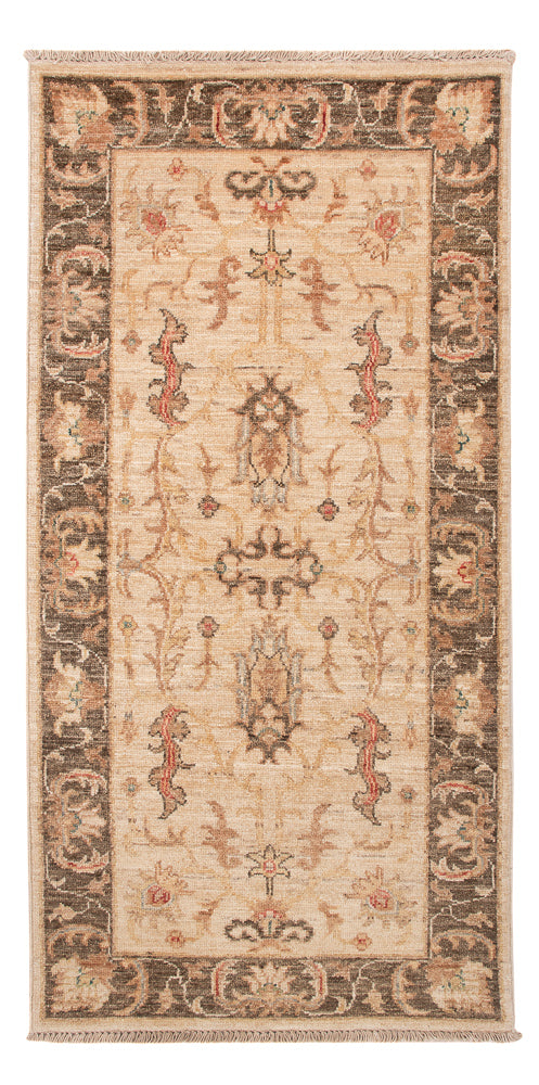 Ziegler Teppich - 125 x 62 cm - beige