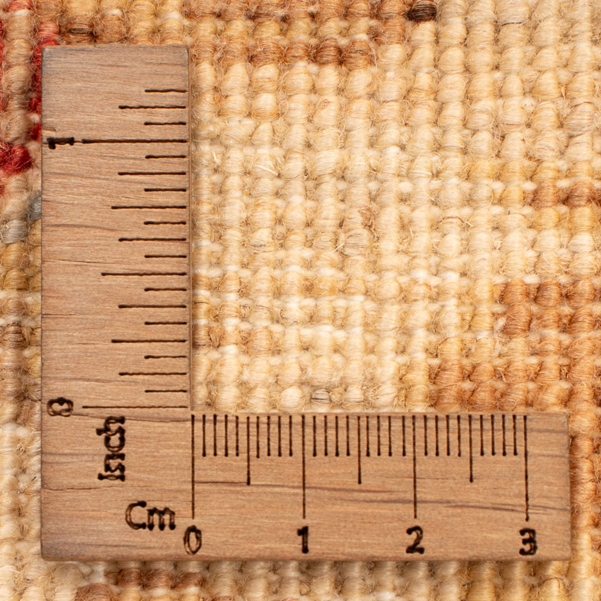 Ziegler Teppich - 125 x 62 cm - beige